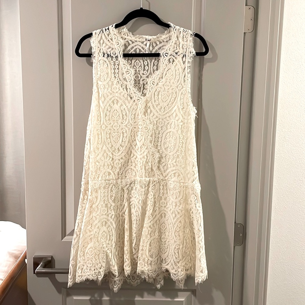 Cream Colored Free People Dress